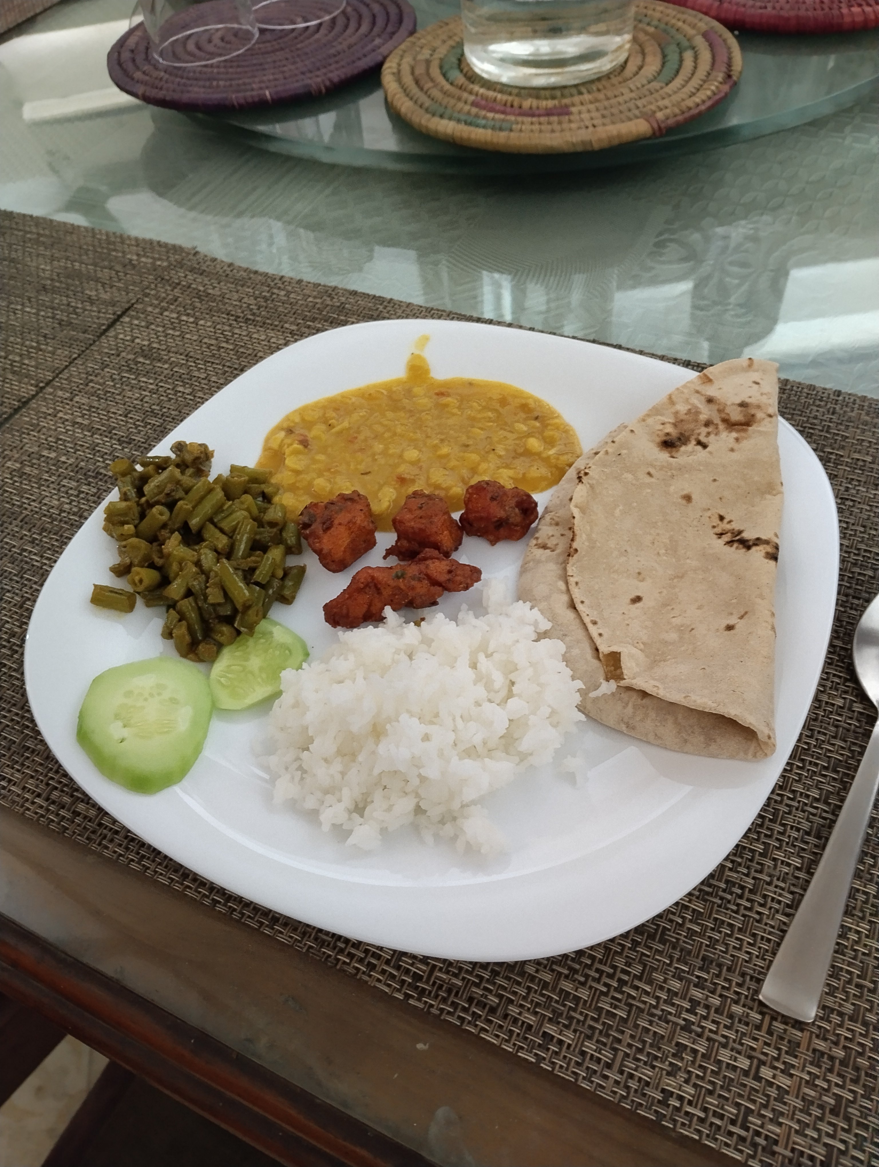 last Indian breakfast