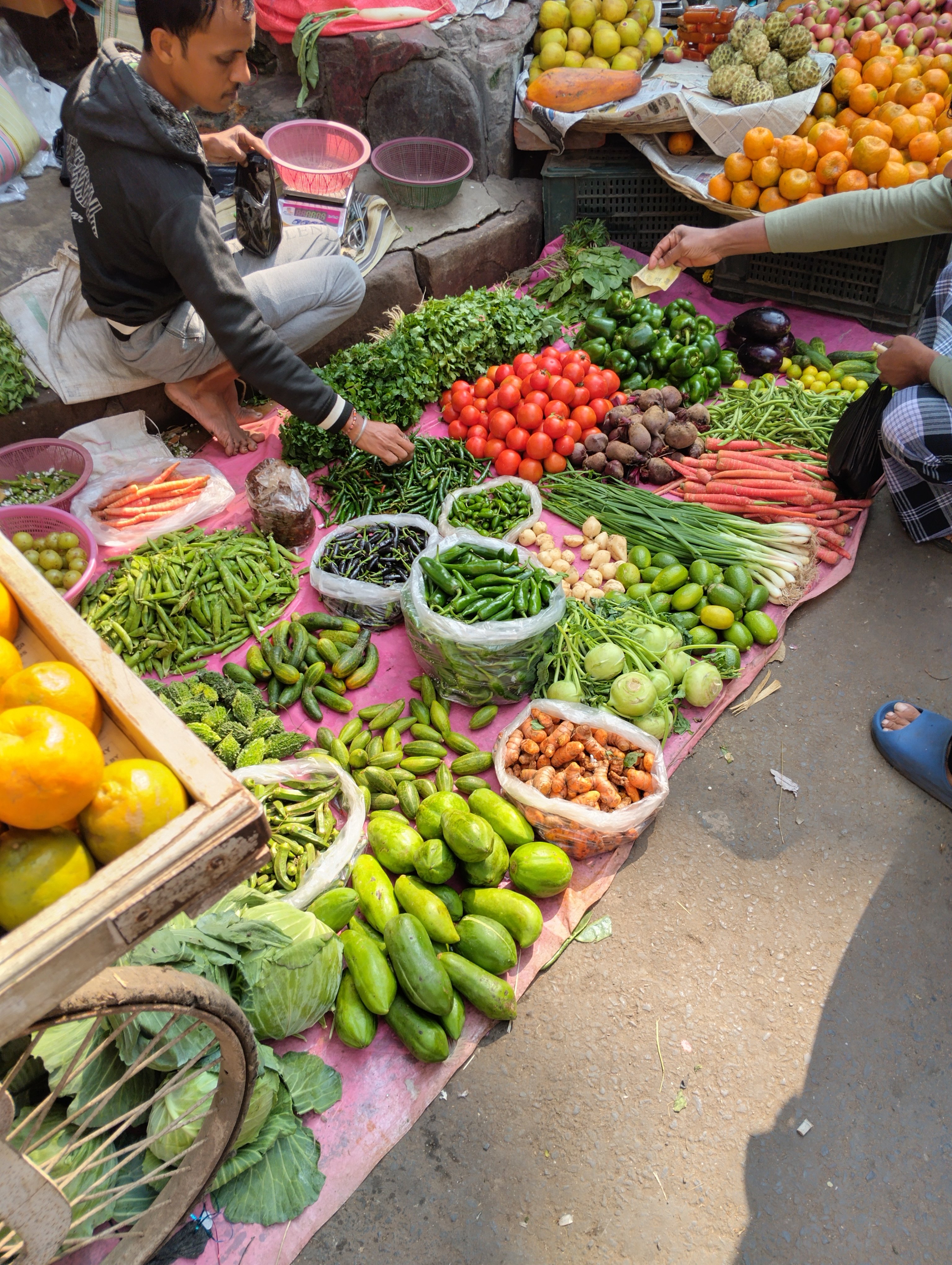 market veggies