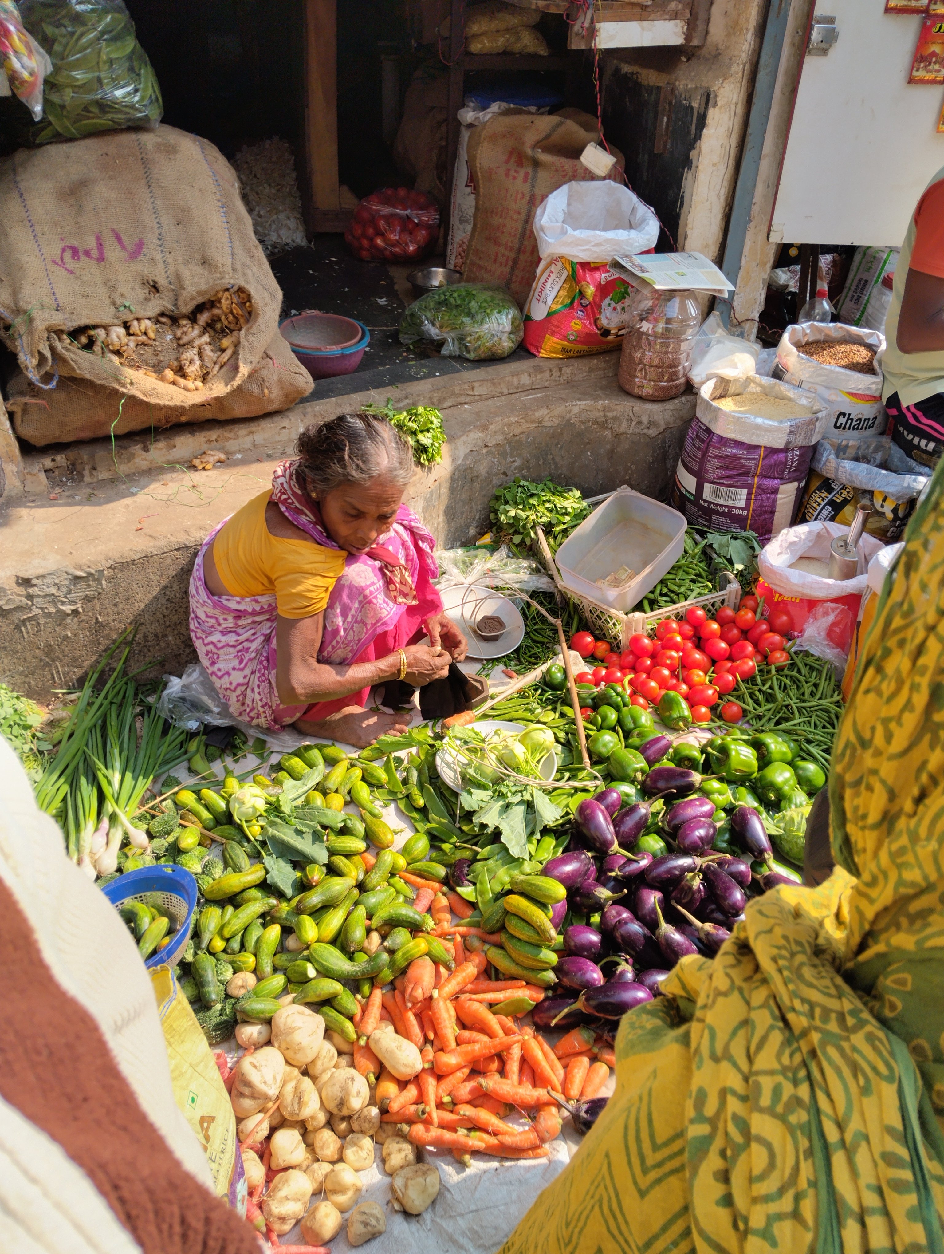 market veggies
