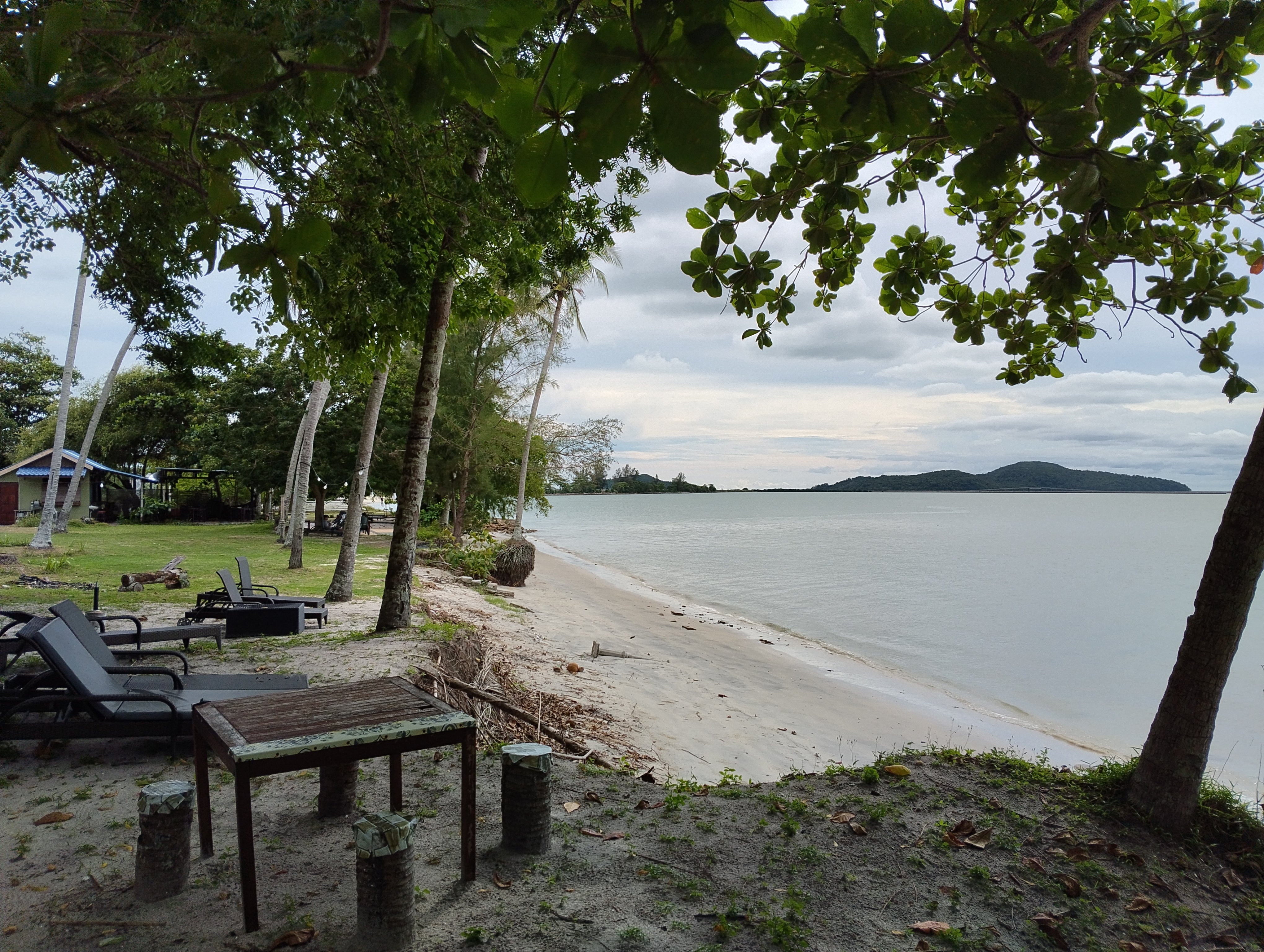 private beach