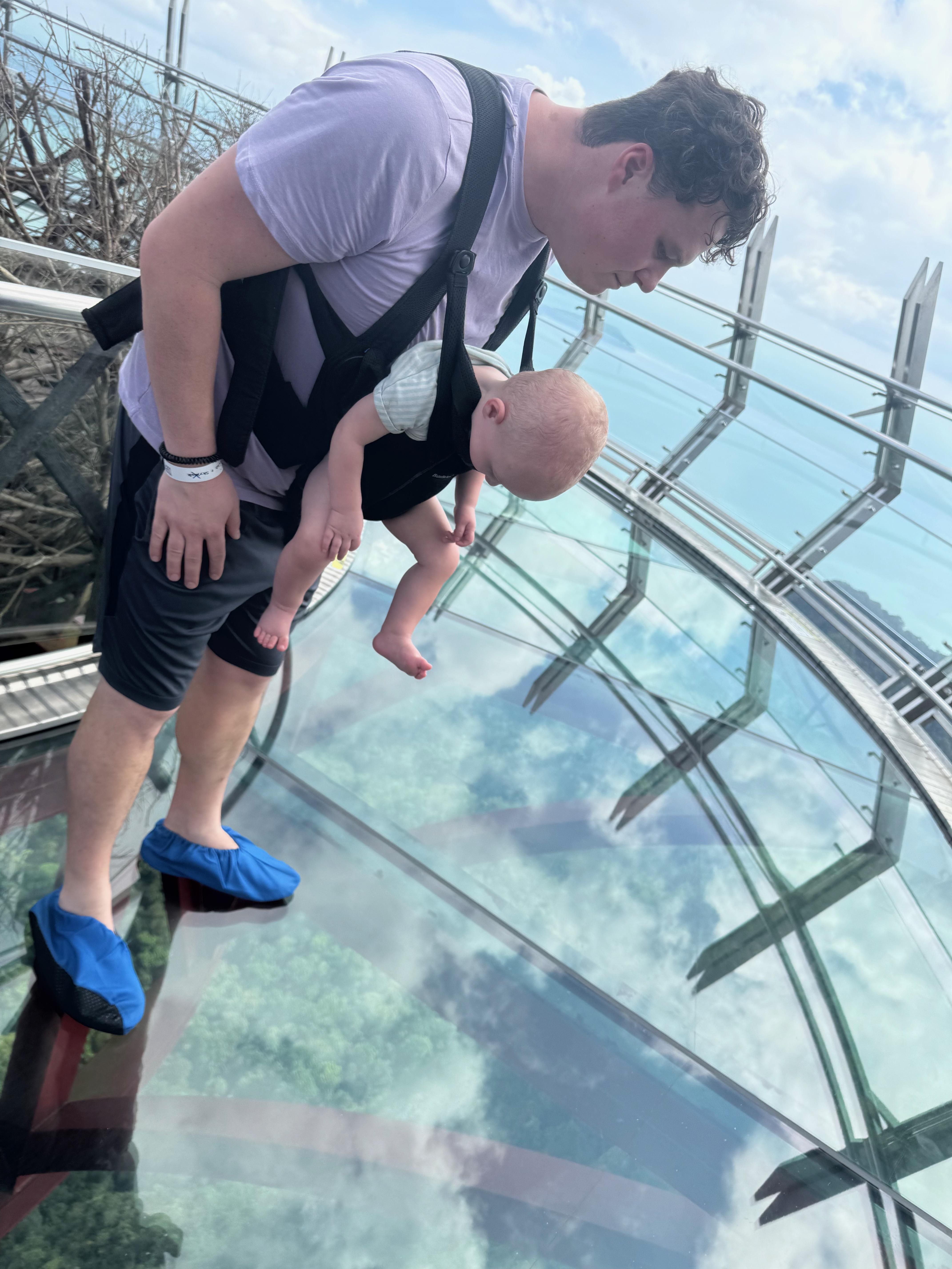 glass bottom
